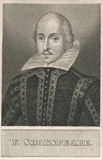 British Arts And Culture Drucke: William Shakespeare. Creator: Unknown