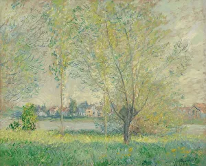 Claude Monet Artwork For Sale Drucke: The Willows, 1880. Creator: Claude Monet