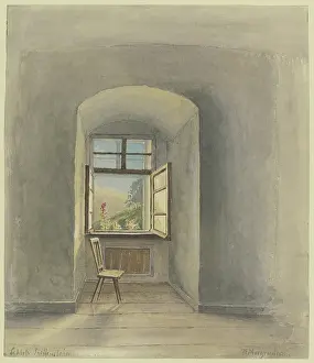 Fenster im Triffenstein Schloss an der Main. Ersteller: Ernst Morgenstern