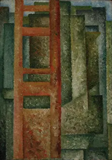 Oil On Canvas Fine Art Images Drucke: Through the Windows (Unfolding - Intersection)