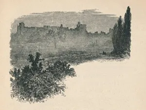 Königswindischer Schloss aus dem Home-Park, 1895