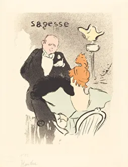 Drucke von Weisheit, 1893 Toulouse-Lautrec Drucke: Weisheit, 1893. Schöpfer: Henri de Toulouse-Lautrec