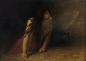 Good V Evil Artwork Drucke: The Witch