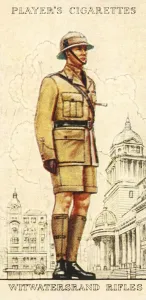 British Empire Armed Forces Drucke: Witwatersrand Rifles, 1936. Creator: Unknown