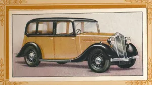 Classic Road Transport Drucke: Wolseley Wasp, c1936
