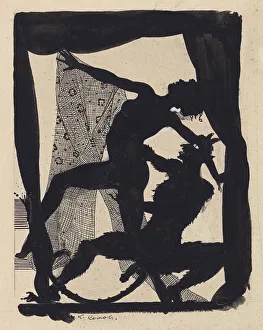 Witchcraft In Literature Drucke: Woman and devil