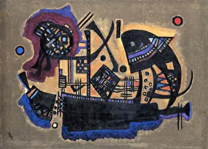 Wassily Kandinsky Oil Paintings Drucke: Woven