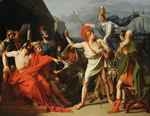 Neoclassicism Art Drucke: The Wrath of Achilles