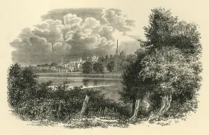English River Landscapes Drucke: On the Wye, c1890. Creator: Unknown