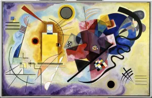 Drucke von Gelb Rot Blau 1925 Im Bestand des Musée National d'Art Moderne im Centre George-Pompidou zu Paris Abstrakte Kunst Drucke: Gelb Rot Blau 1925