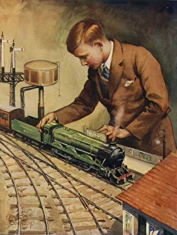 Der junge Ingenieur, um 1930. Schöpfer: Unbekannt.