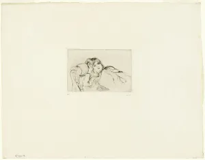 Junge Frau im Ruhezustand, 1889. Schöpferin: Berthe Morisot