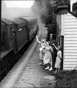Das Ziehen des Fahnen