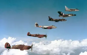 Hawker Hurricane Drucke: 100 Jahre der Luftwaffe