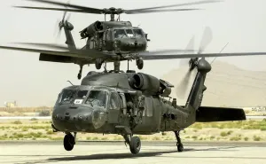 Dienstleistungen Drucke: US Sikorsky UH-60 Black Hawk Hubschrauber