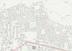 Lichfield WS72 Map