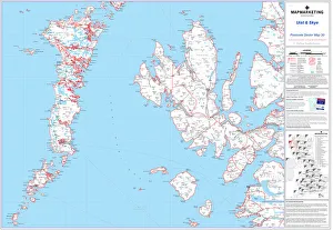 Brennpostbezirk Kartenblatt Blatt 30 Uist und Skye