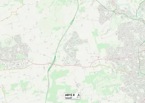 AB - Aberdeen Drucke: Aberdeen AB15 8 Karte