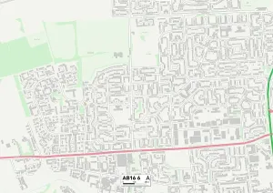 Aberdeen AB16 6 Karte