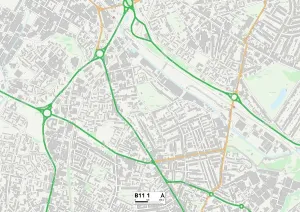 B - Birmingham Drucke: Birmingham, B11 1