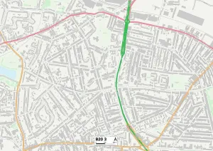 Birmingham B20 3 Karte