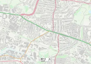 Birmingham B21 0 Karte