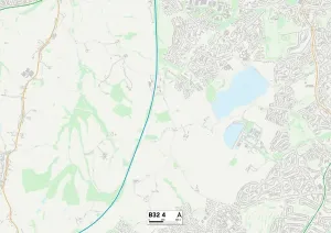 Birmingham, B32, 4 Karte