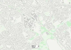 Birmingham B33 0 Karte