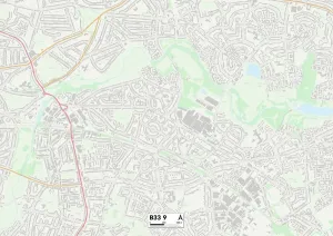Birminghams B33 9 Karte
