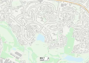 Birmingham B34 7 Karte