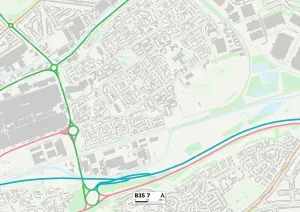 Birmingham B35 7 Karte