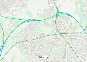 Birmingham, B43 6 Karte