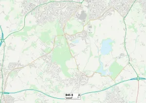Birmingham, B45 8 Karte