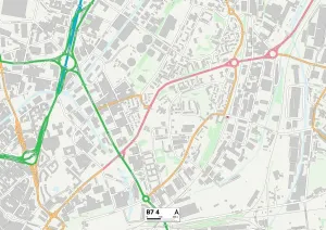 Birmingham B7 4 Map