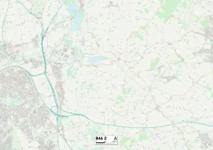 Nord-Warwickshire B46 2 Karte