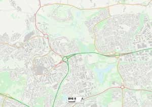 Redditch, B98 8 Karte