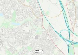 Solihull, B37 6 Karte