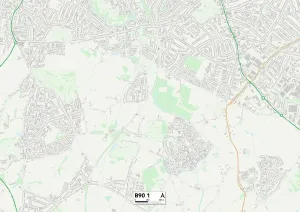 Solihull, B90, 1 Karte