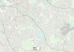 Solihull, B92, 7 Karte