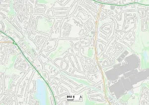 Solihull, B92, 8 Karte
