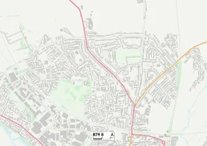 Tamworth, B79 8 Karte