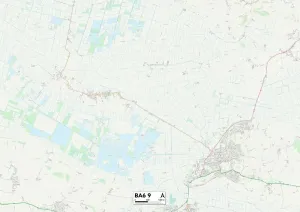 Mendip BA6 9 Karte