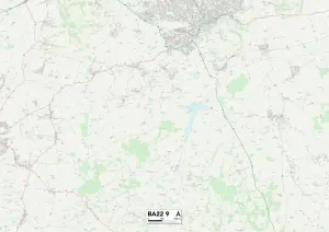 Süd-Somerset BA22 9 Karte