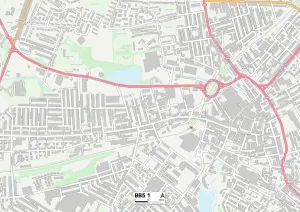 Hyndburn, BB5 1 Karte