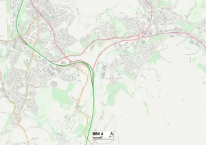 Rossendale BB4 6 Karte
