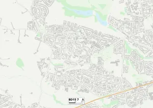 Bradford BD15 7 Karte