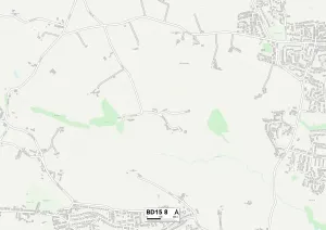 Bradford BD15 8 Karte