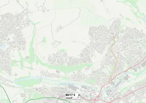 Bradford BD17 5 Karte
