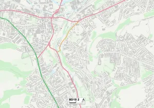 Bradford BD18 2 Karte