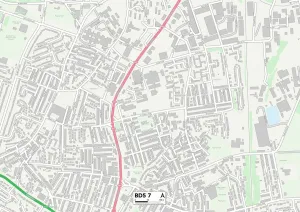 Bradford BD5 7 Karte